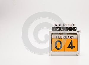 World Cancer Day is marked on 4 February