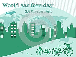 World car free day on 22 September.