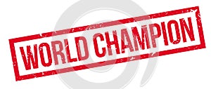 World champion rubber stamp