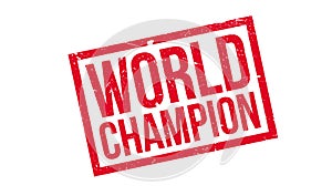 World Champion rubber stamp