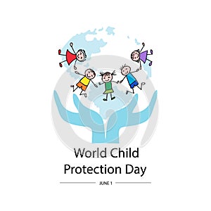 World child protection day poster