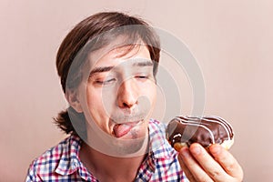 World Chocolate Day stock images. Chocolate Day Poster, July 7. Important day