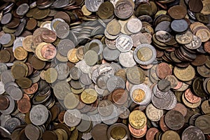 World Coins Background