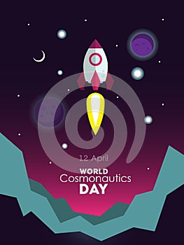 World cosmonautics day.