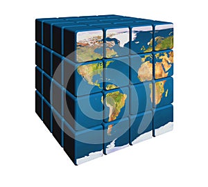 World in cubes