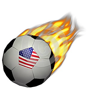 World Cup Soccer/Football - USA on Fire