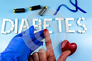 World diabetes day concept