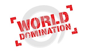 World Domination rubber stamp