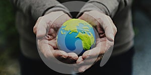 World Eco Safe Globe Concept