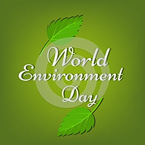 World Environment Day.