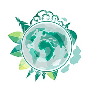 World Environment Day. Earth Day. Ecology and conservation of the planet.