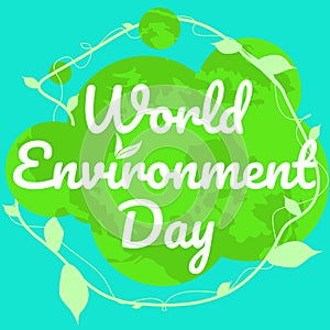 World environment day vector