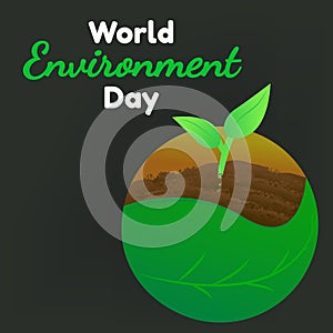 World environment day vector