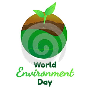 World environment day vector