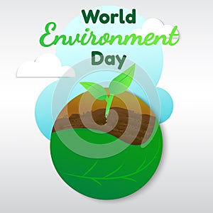 World environment day vector