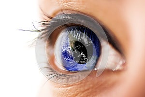 The world in eye