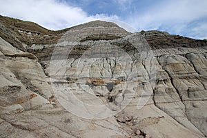 The world famous hoodoos in Drumheller, Alberta