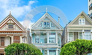 world famous painted ladies in San Francisco