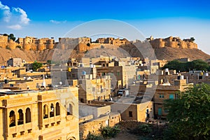World famous toruist attraction - Jaislamer fort, Jaisalmer, Rajasthan
