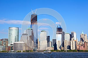 World Financial Center Skyline in Manhattan photo