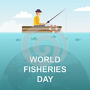 World Fisheries Day background