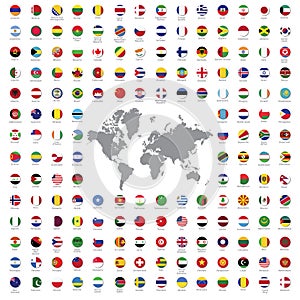 World flags all