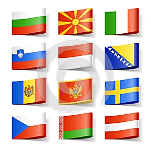 Vlajky. evropa 