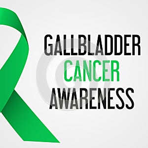 World gallbladder cancer day awareness poster eps10