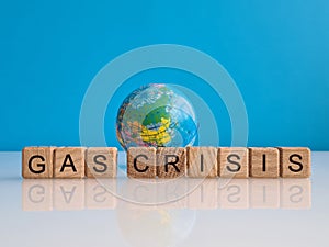 World gas crisis. Gas embargo and political economic sanctions