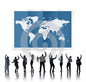 World Global Business Cartography Globalization International Co