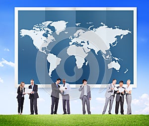 World Global Business Cartography Globalization International Co photo