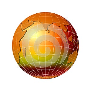 World globe 6