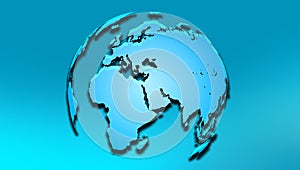 World Globe Background. vector illustration.Abstract technology background Hi-tech communication concept innovation background. ve