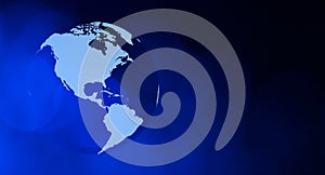 World globe background web concept