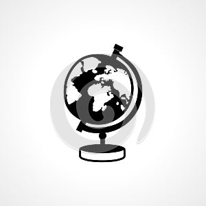 World globe icon. globe vector icon. globe isolated icon