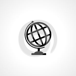 World globe icon. globe vector icon. globe isolated icon