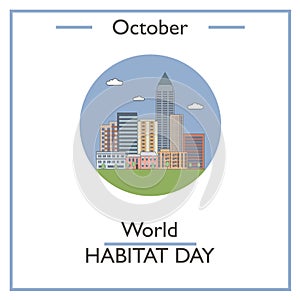 World Habitat Day, October