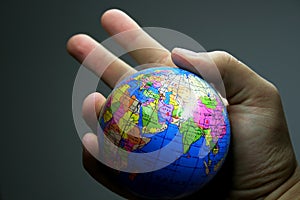 World in the hand