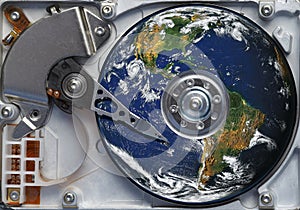 World on the hard disc