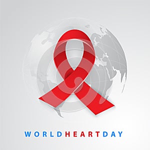 World Heart day concept. 29 september.