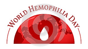 World Hemophilia Day globe