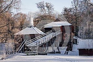 World heritage Ironworks in Engelsberg Sweden photo