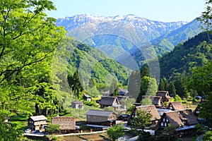 World heritage site Gokayama