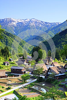 World heritage site Gokayama