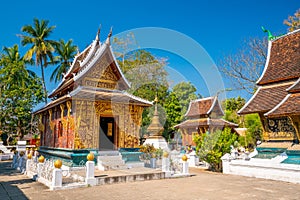 World heritage site at Wat Chiang Tong, Luang Prabang