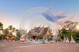 World heritage site at Wat Chiang Tong, Luang Prabang