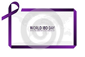 World IBD Day background
