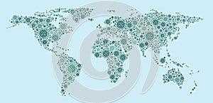 World Infected with Coronavirus