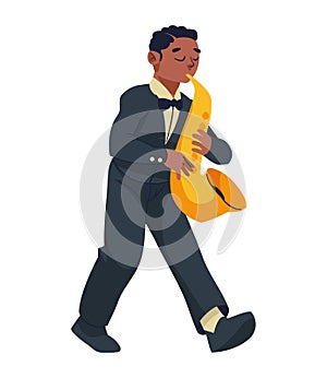 world jazz day saxophonist