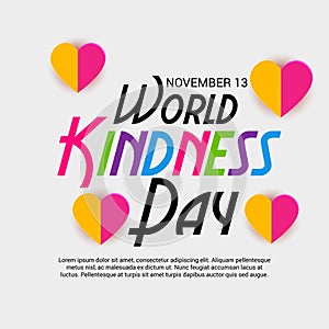 World kindness Day.